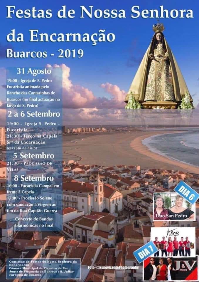 Festas de Nossa Senhora da Encarnação 2019