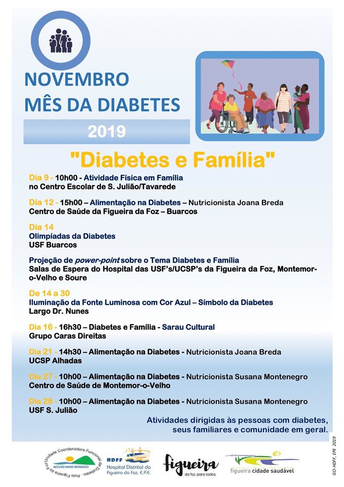 Entidades concelhias juntam-se para assinalar o Mês da Diabetes