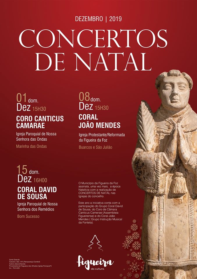 Concertos de Natal em igrejas do concelho