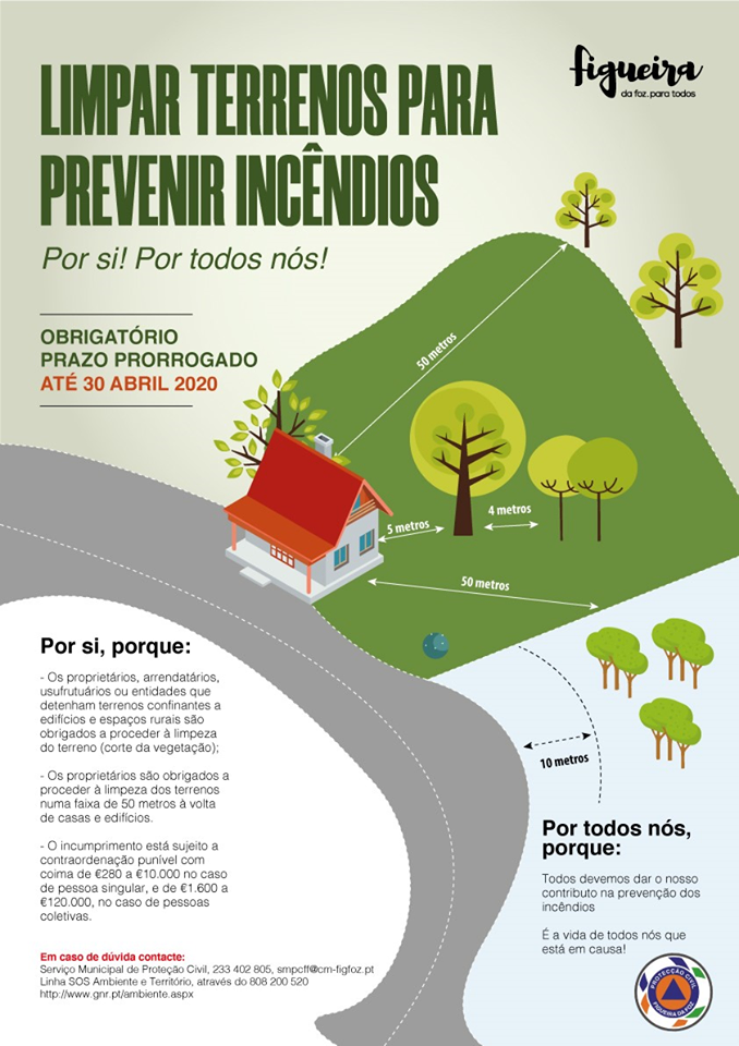 Limpeza de terrenos - Prorrogação de prazo