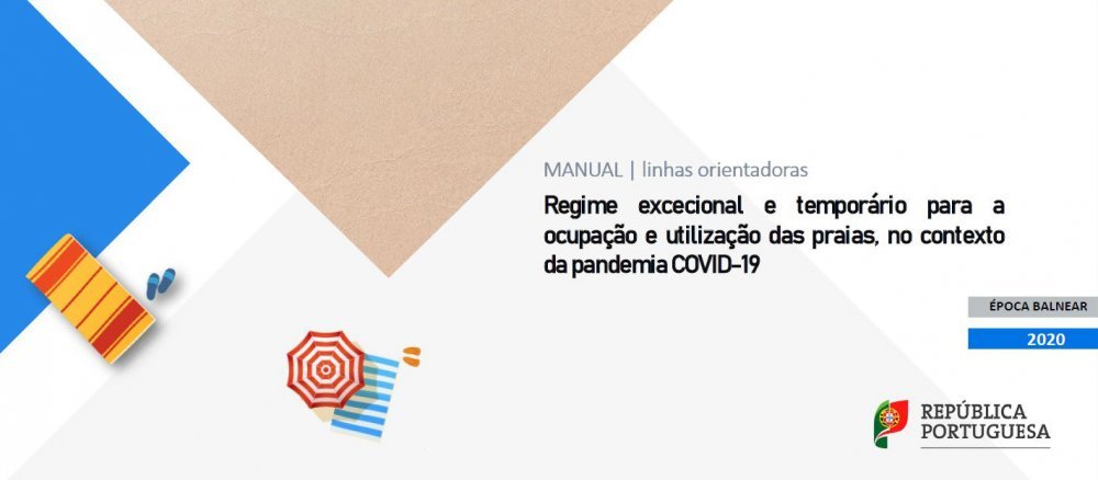 Época balnear 2020 - manual "Ir à praia em segurança"