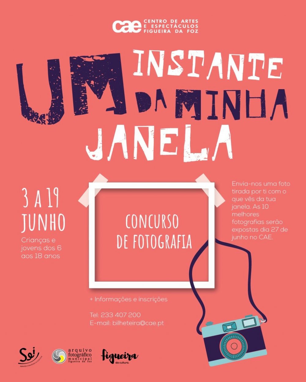 Município promove concurso de fotografia para crianças e jovens