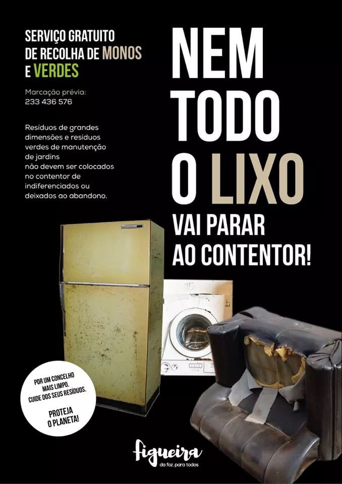 Nem todo o lixo vai parar ao contentor!