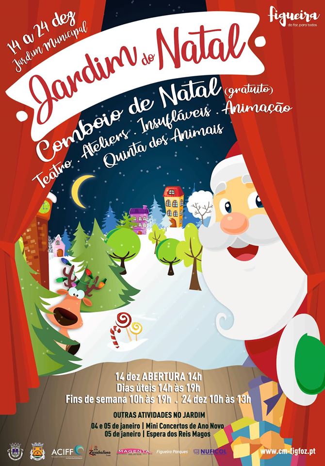 O Jardim de Natal está quase a chegar