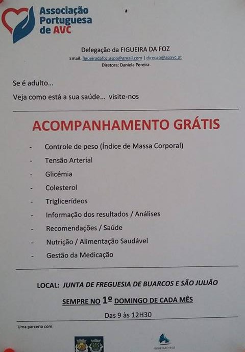 Associação Portuguesa de AVC « Acompanhamento GRÁTIS»