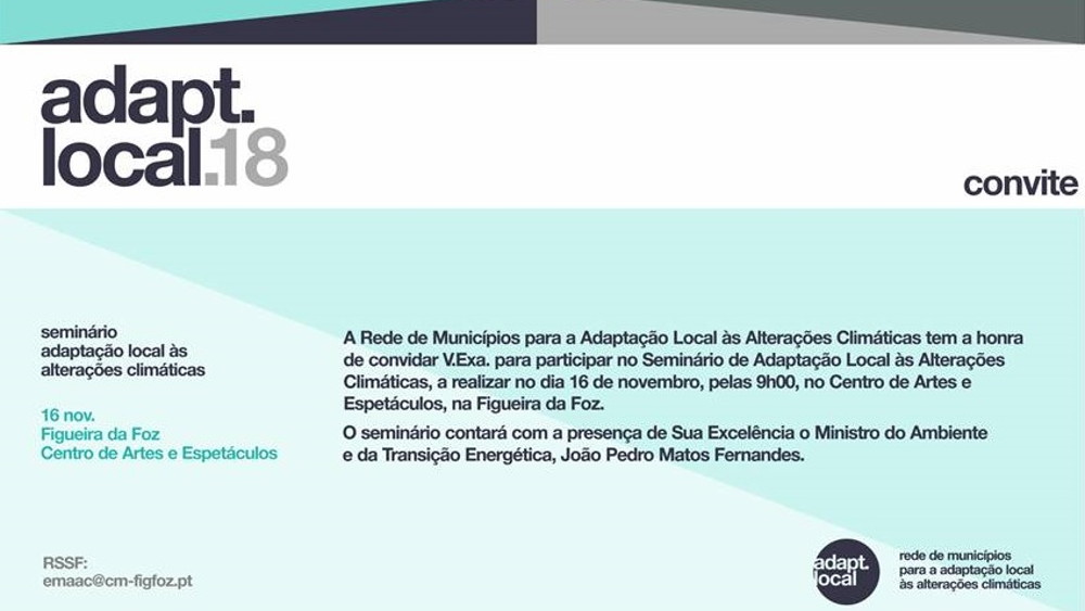 Seminário de Adaptação Local às Alterações Climáticas