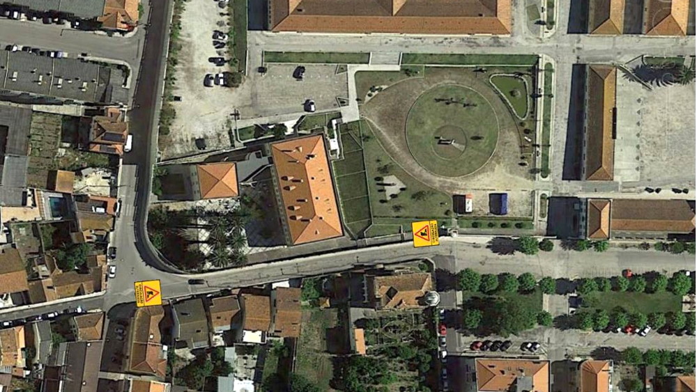 Faixa de rodagem da Rua 28 de Infantaria fechada ao trânsito