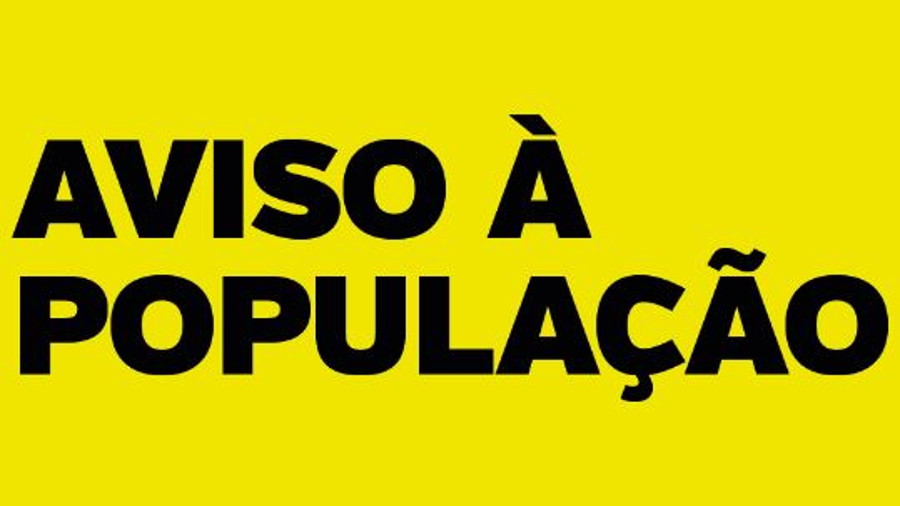 Aviso à População