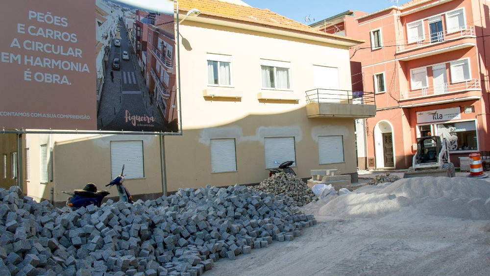 Requalificação da rua dos Pescadores em Buarcos