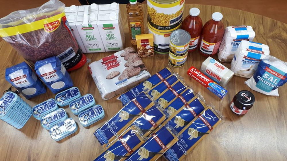 Manifestação de solidariedade por parte da comunidade brasileira