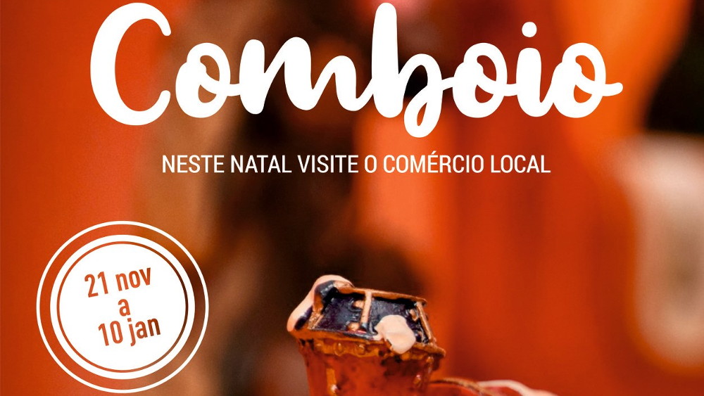 Visite o comércio local no Comboio de Natal 