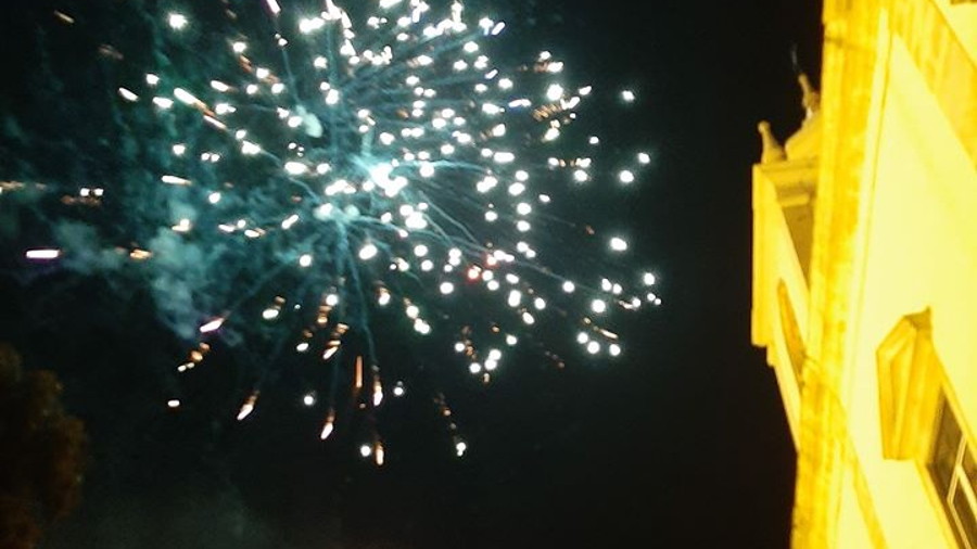 Espetáculo pirotécnico do Dia de São Julião