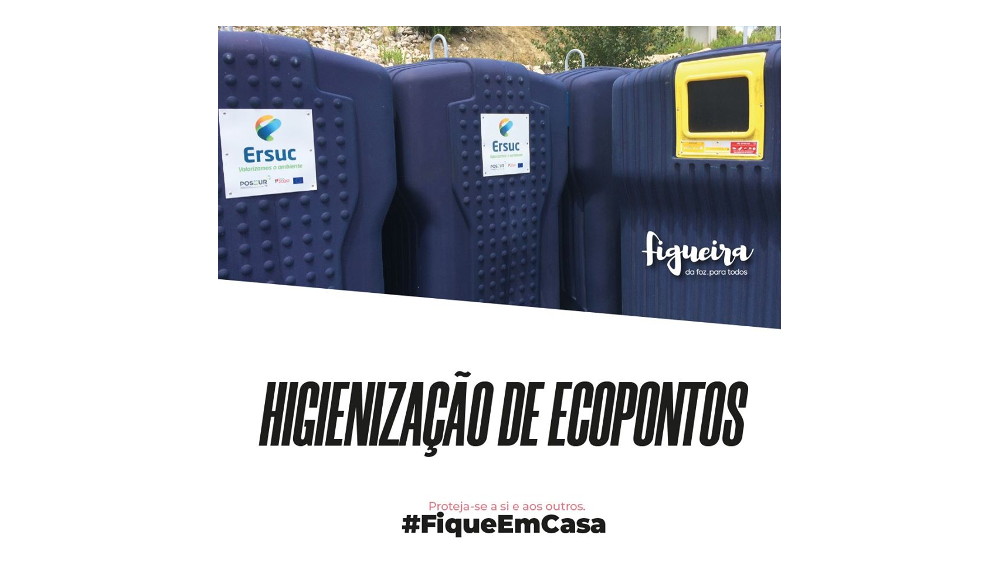 ERSUC reforça higienização de Ecopontos