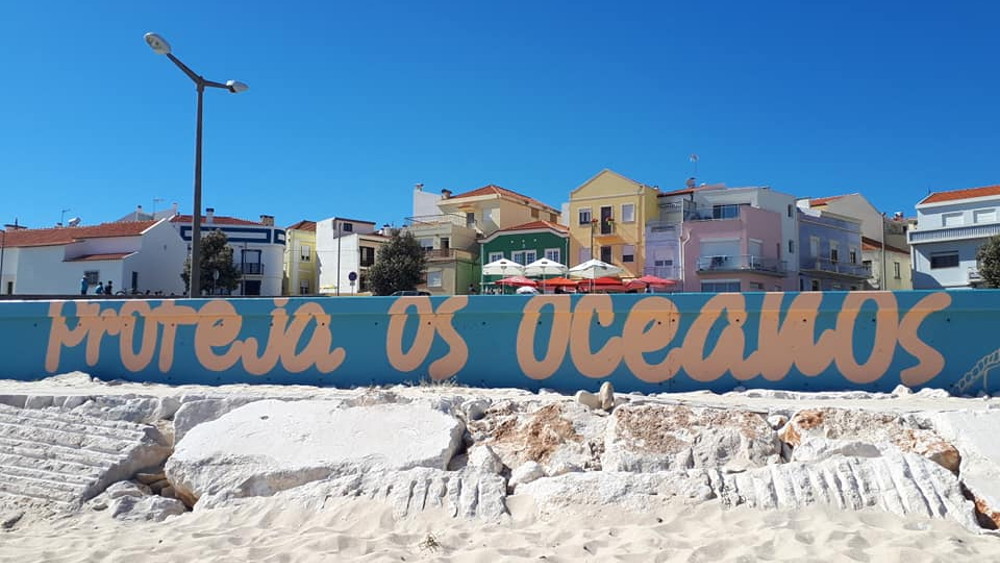 Arte Urbana em defesa dos oceanos