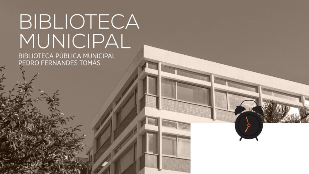 Novo horário da Biblioteca Municipal Pedro Fernandes Tomás
