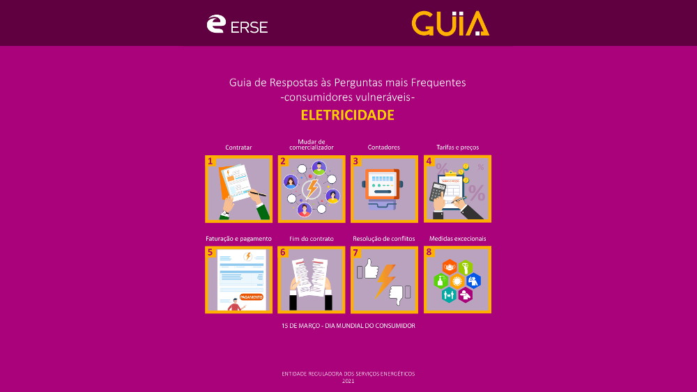 ERSE lança Guia para ajudar os consumidores mais vulneráveis