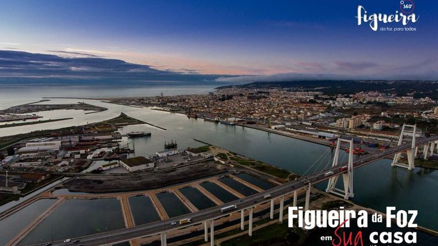 Conheça a Figueira da Foz a 360º sem sair de casa