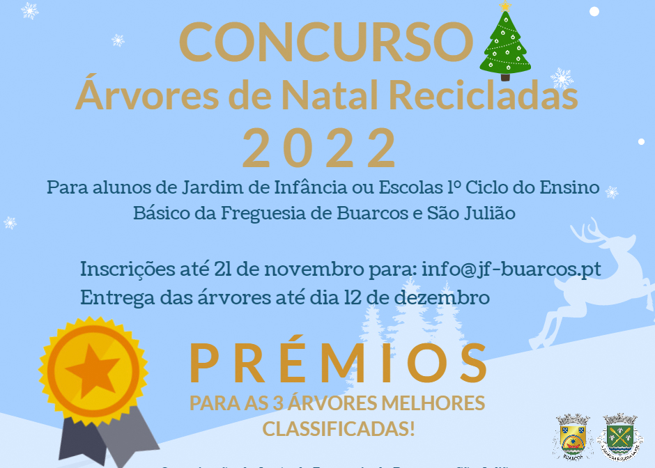 Concurso de Árvores de Natal Recicladas 2022